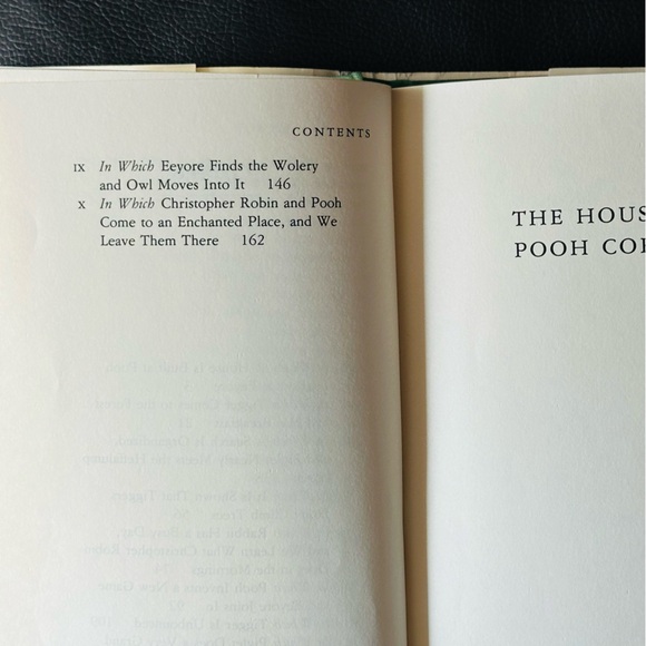 The House At Pooh Corner AA Milne Ernest H Shepard Hardcover Book - Picture 7 of 9
